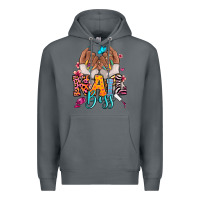Rock Afro woman nail boss Premium Hoodie - RanaPortraitStore