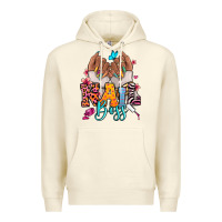 Sandshell Afro woman nail boss Premium Hoodie - RanaPortraitStore