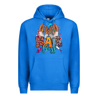 True Royal Afro woman nail boss Premium Hoodie - RanaPortraitStore