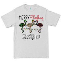 Dove Grey Merry Flocking Christmas Premium Tee - Bettercallsaul