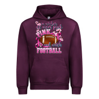 Mauve Wine in october we wear pink and watch football Urban Hoodie - AdoDesignShop