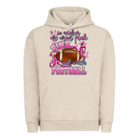 Pigment French Oak in october we wear pink and watch football Urban Hoodie - AdoDesignShop