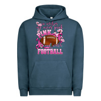Pigment Midnight Navy in october we wear pink and watch football Urban Hoodie - AdoDesignShop