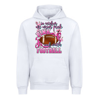 White in october we wear pink and watch football Urban Hoodie - AdoDesignShop
