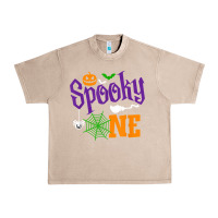 French Oak spooky one boy halloween 1st birthday matching family t shirt Urban Heavy Tee - trangStudio