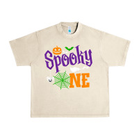 Sandshell spooky one boy halloween 1st birthday matching family t shirt Urban Heavy Tee - trangStudio