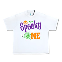 White spooky one boy halloween 1st birthday matching family t shirt Urban Heavy Tee - trangStudio