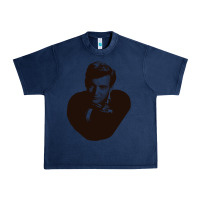 Navy Bobby Darin Urban Heavy Tee - trangStudio