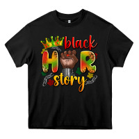 Black black her story Heavy Core Tee - Artiststas