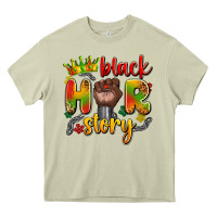 Mossy black her story Heavy Core Tee - Artiststas