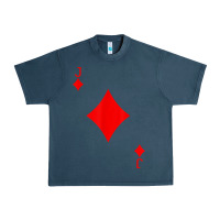 Midnight Navy jack of diamond deck of cards halloween costume t shirt Urban Heavy Tee - trangStudio