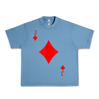 Pebble Blue jack of diamond deck of cards halloween costume t shirt Urban Heavy Tee - trangStudio