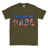 Army Green american babe Classic Tee - Artiststas