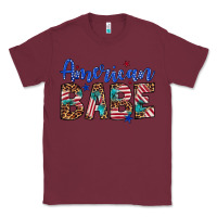 Burgundy american babe Classic Tee - Artiststas