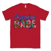 Red american babe Classic Tee - Artiststas