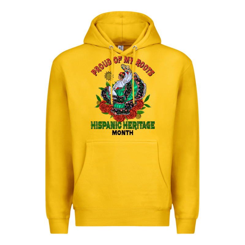 Traditional Lady Hispanic Heritage Month Premium Hoodie by BundleAndBundleShop | Teevron