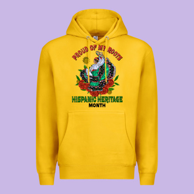 Traditional Lady Hispanic Heritage Month Premium Hoodie Designed By Bundleandbundleshop