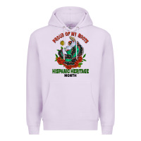 Lilac traditional lady hispanic heritage month Premium Hoodie - BundleAndBundleShop