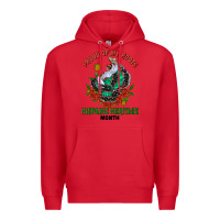 Red traditional lady hispanic heritage month Premium Hoodie - BundleAndBundleShop