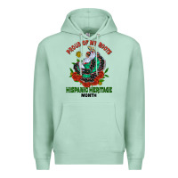Seafoam traditional lady hispanic heritage month Premium Hoodie - BundleAndBundleShop