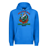 True Royal traditional lady hispanic heritage month Premium Hoodie - BundleAndBundleShop