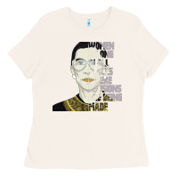 Bone RBG Ruth Bader Ginsburg Women Belong In All Places Ladies Tee - Bettercallsaul
