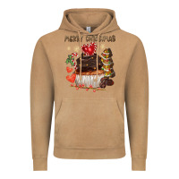 Vintage Camel merry christmas cupcake chocolate Vintage Hoodie - CowGirlArtShop