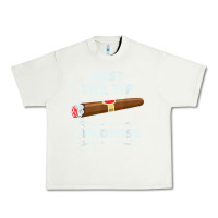 Pistachio Just The Tip Cigar Smoker Gift Funny Cigar Smoking Urban Heavy Tee - trangStudio