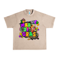 French Oak louisiana map mardi gras Urban Heavy Tee - CowGirlArtShop