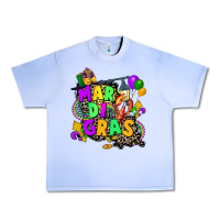 Grape Ice louisiana map mardi gras Urban Heavy Tee - CowGirlArtShop