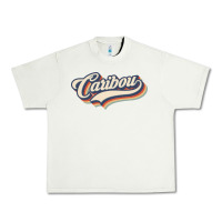 Pistachio I Love Caribou City Usa Retro Vintage Urban Heavy Tee - trangStudio