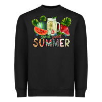 Black Sweet Sweet Summer Heavyweight Sweatshirt - CowhideDigitalArt