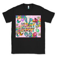 Black Hunny Bunny and egg Easter Classic Tee - NancyCooperArtShop