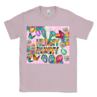 Lilac Hunny Bunny and egg Easter Classic Tee - NancyCooperArtShop