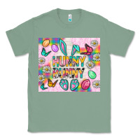Sage Hunny Bunny and egg Easter Classic Tee - NancyCooperArtShop