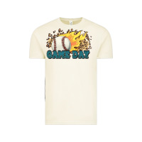 Vintage Arctic game day baseball leopard flames fireball Vintage Tee - HowdyJamesFarm