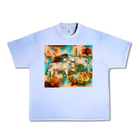 Grape Ice fall charolais bulls Urban Heavy Tee - RanaPortraitStore