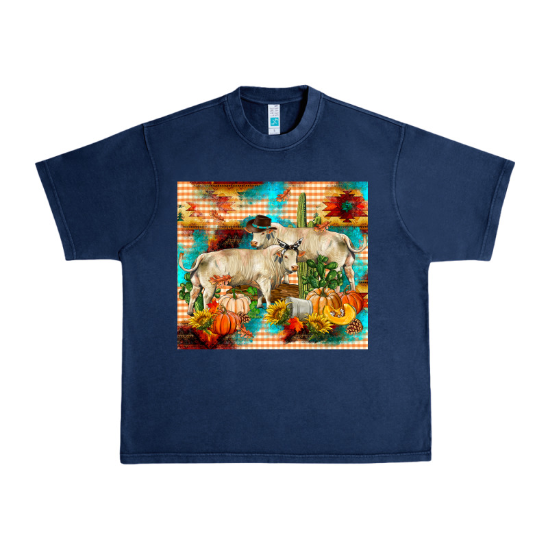 Fall Charolais Bulls Urban Heavy Tee by RanaPortraitStore | Teevron