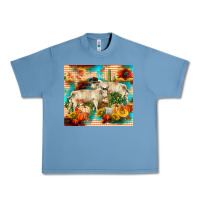 Pebble Blue fall charolais bulls Urban Heavy Tee - RanaPortraitStore