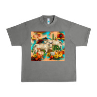 Tornado fall charolais bulls Urban Heavy Tee - RanaPortraitStore