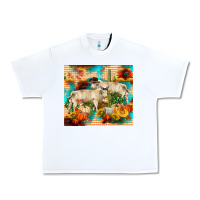 White fall charolais bulls Urban Heavy Tee - RanaPortraitStore