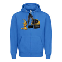 True Royal Feller Buncher Zipper Hoodie - LillyAllenDesigns