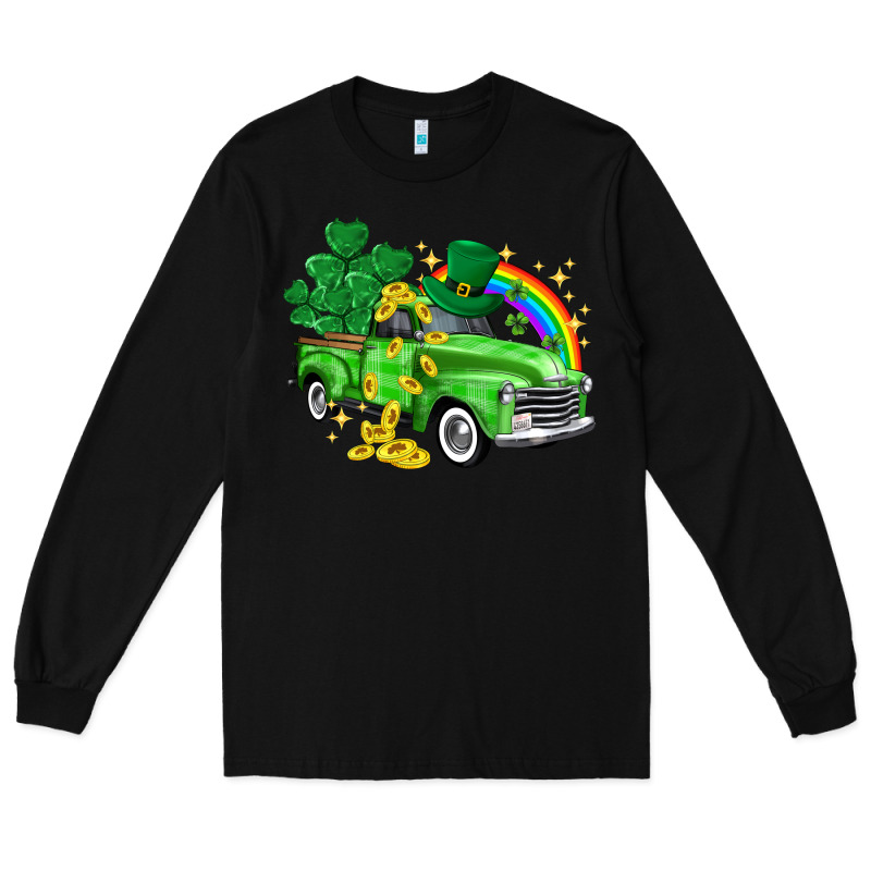 Western Truck St. Patrick's Day Long Sleeve Tee by HowdyJamesFarm | Teevron