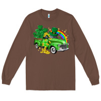 Chestnut western truck St. Patrick's Day Long Sleeve Tee - HowdyJamesFarm