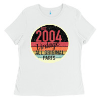 White 15th Birthday gift Vintage 2004 Ladies Tee - Bettercallsaul