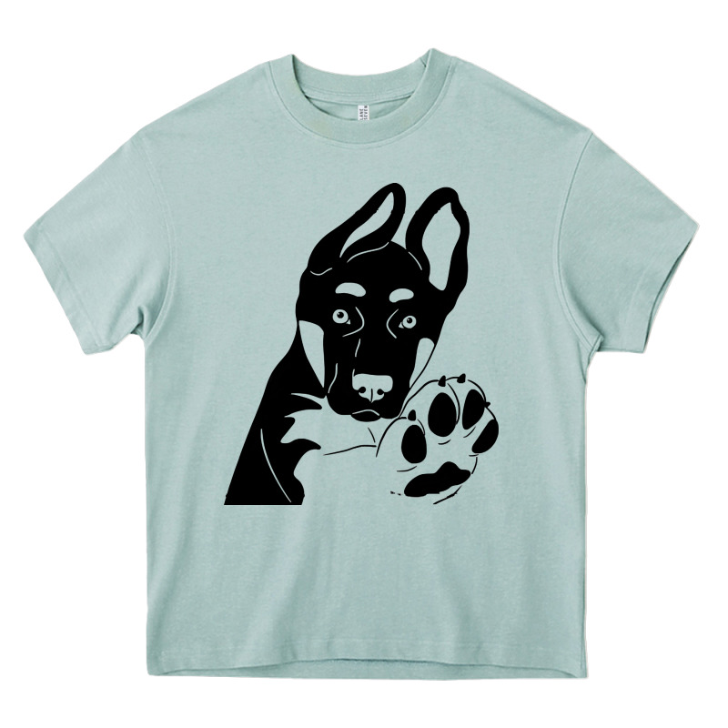 German Shepherd German Shepherd Puppy Heavy Core Tee by trangStudio | Teevron