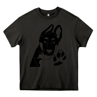 Asphalt German Shepherd German Shepherd Puppy Heavy Core Tee - trangStudio