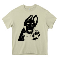 Mossy German Shepherd German Shepherd Puppy Heavy Core Tee - trangStudio