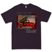 Plum Christmas Movie Watching Blanket Premium Tee - Bettercallsaul
