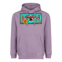 Lavender mom heifer license plate Heavyweight Hoodie - Artiststas